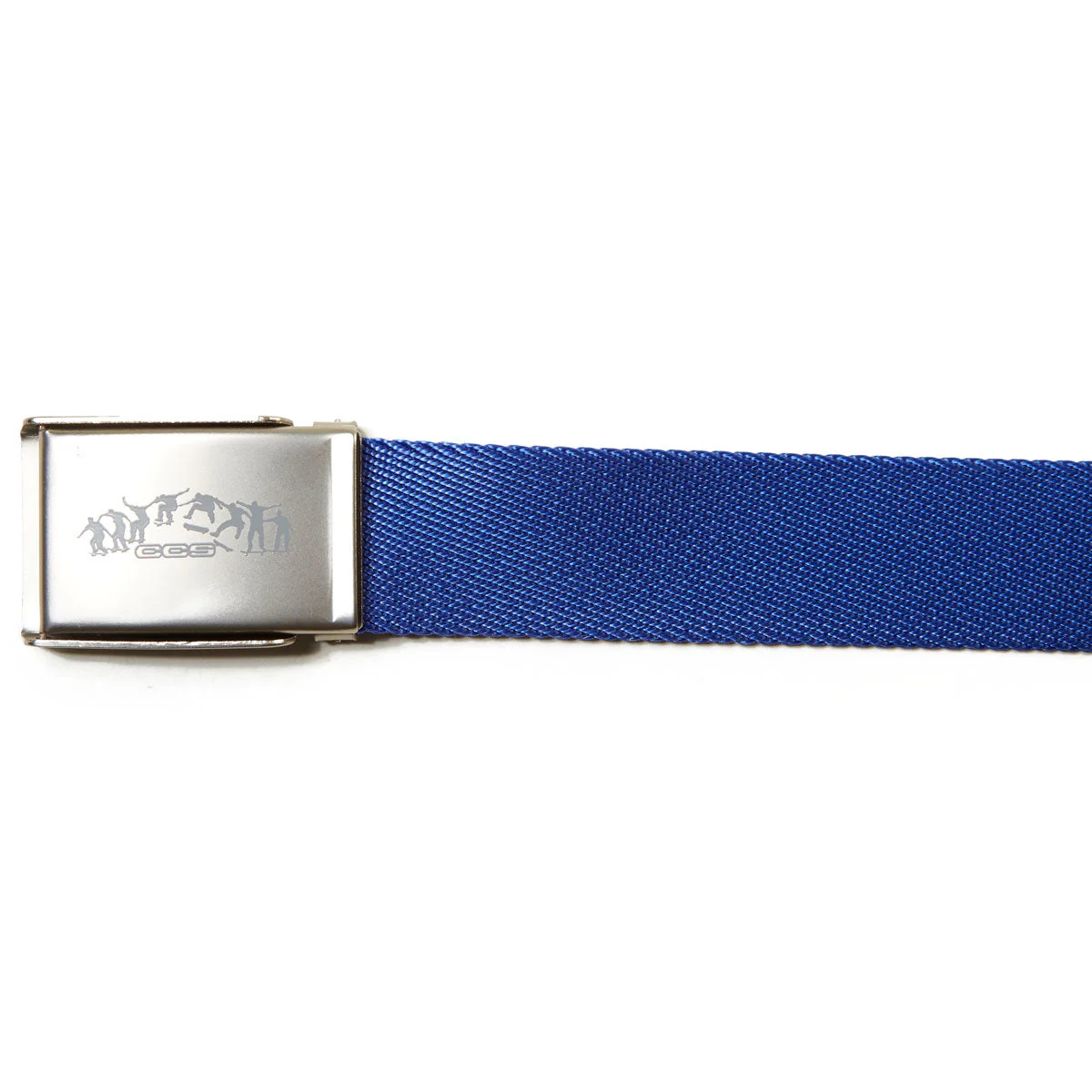 CCS Silver Kickflip Buckle Belt - Royal Blue - Image 3