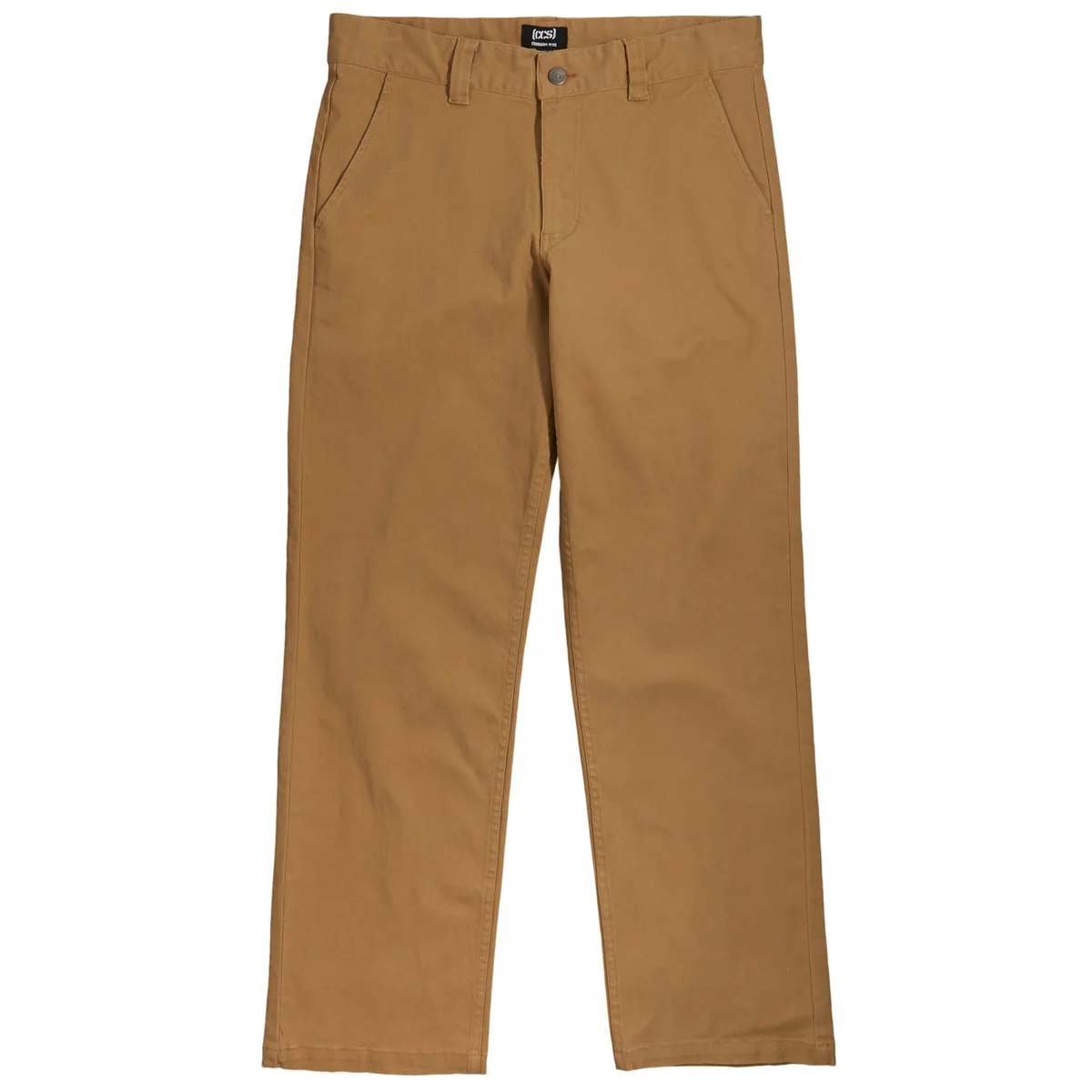 CCS Relaxed Stretch Chino Pants - Khaki - Image 5