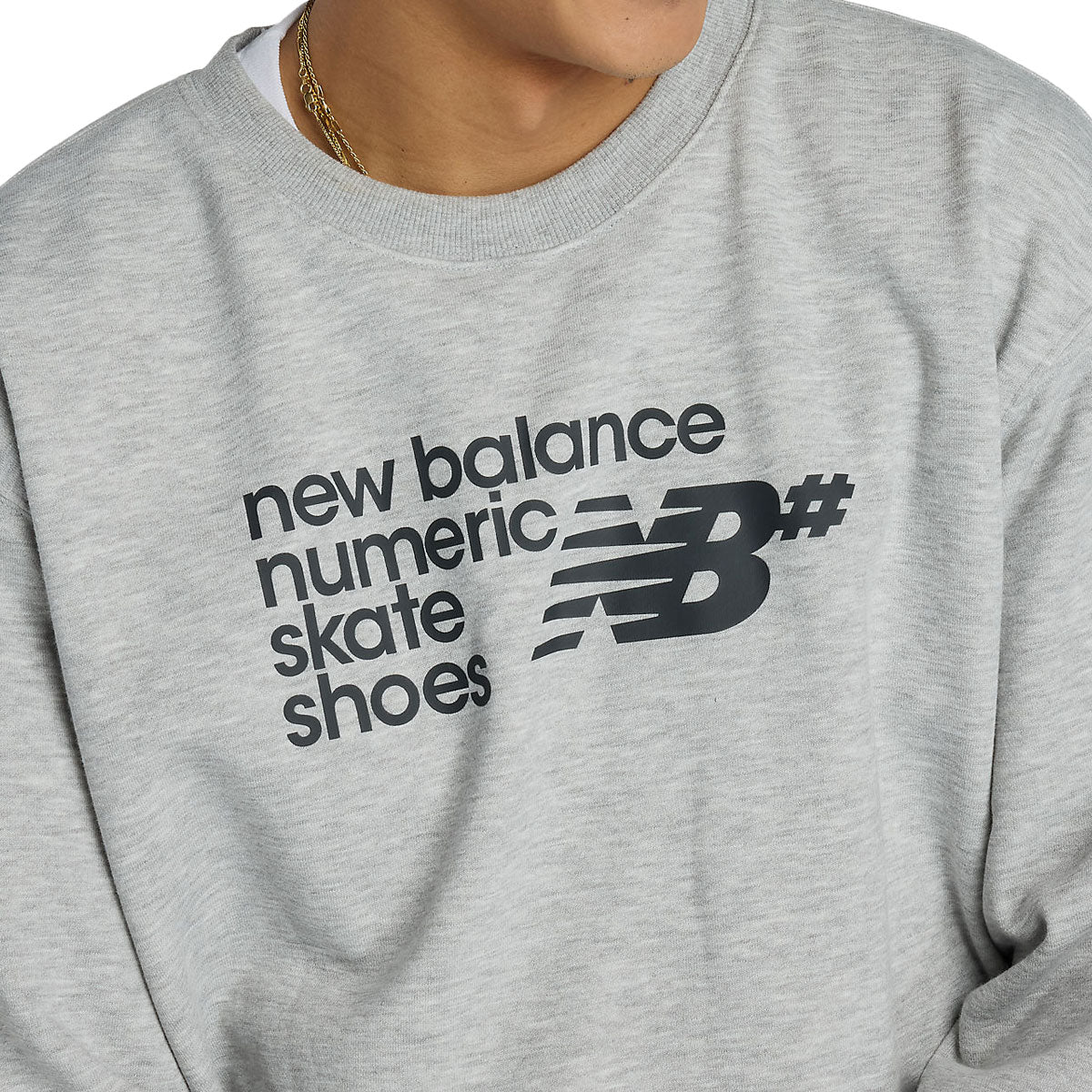 New Balance Numeric Logo Sweatshirt - Athletic Grey - Image 3